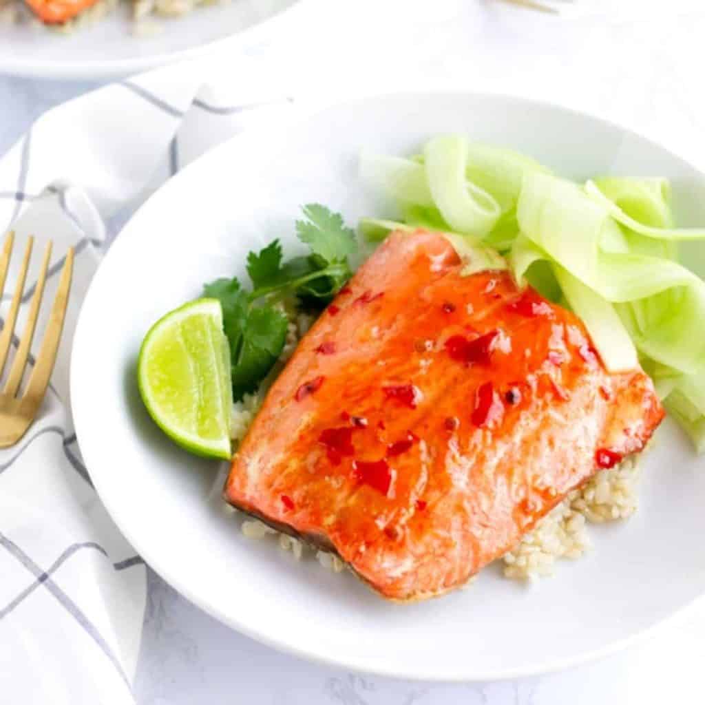 Thai Sweet Chili Salmon | Thai Caliente | Thai Recipes